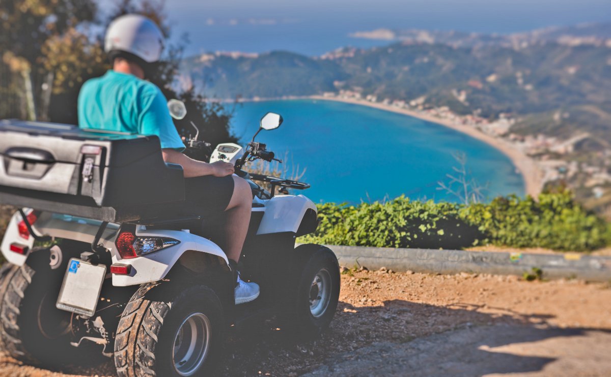 Quad fahren auf Korfu